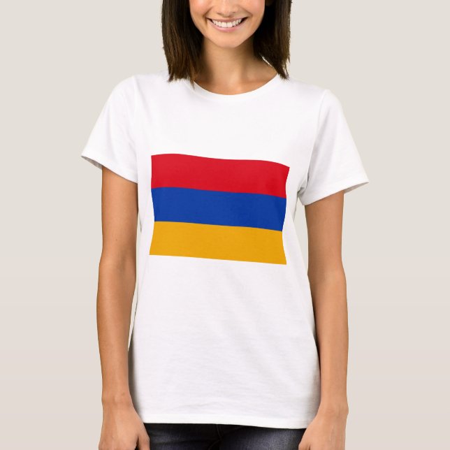Flag of Armenia T-Shirt (Front)