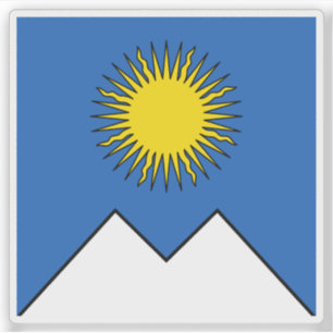 Flag of Arosa, Switzerland