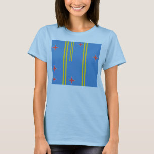 Flag of Aruba 6 Star Shirt