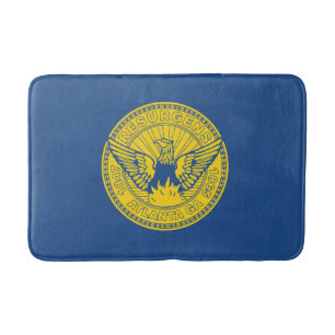 Flag of Atlanta, Georgia Bathroom Mat