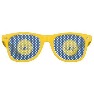 Flag of Atlanta, Georgia Retro Sunglasses