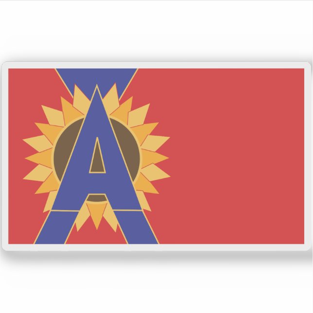 Flag of Augusta, Kansas (Front)