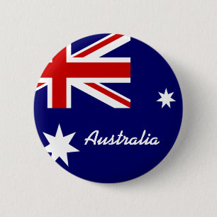 Flag of Australia 2 Inch Round Button