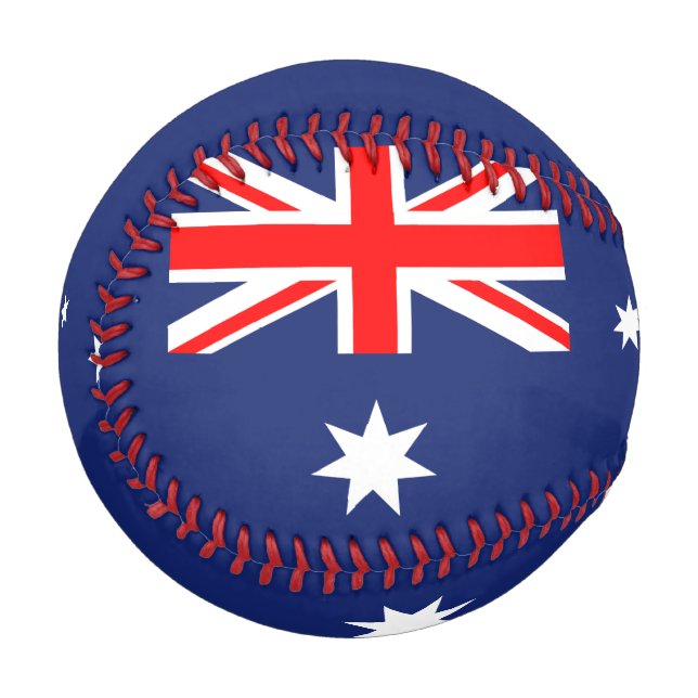 Flag of Australia Baseball (Front Left)