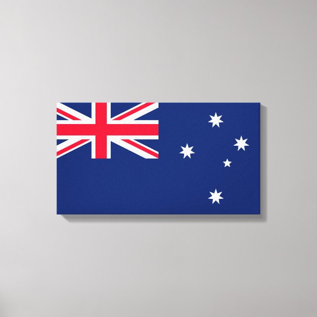 Flag of Australia Canvas Print (Front)