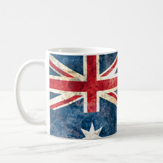 Flag of Australia Coffee Mug (Left)