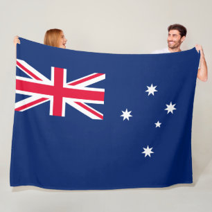 Flag of Australia Fleece Blanket