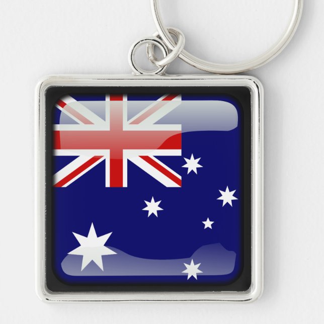 Flag of Australia Keychain (Front)