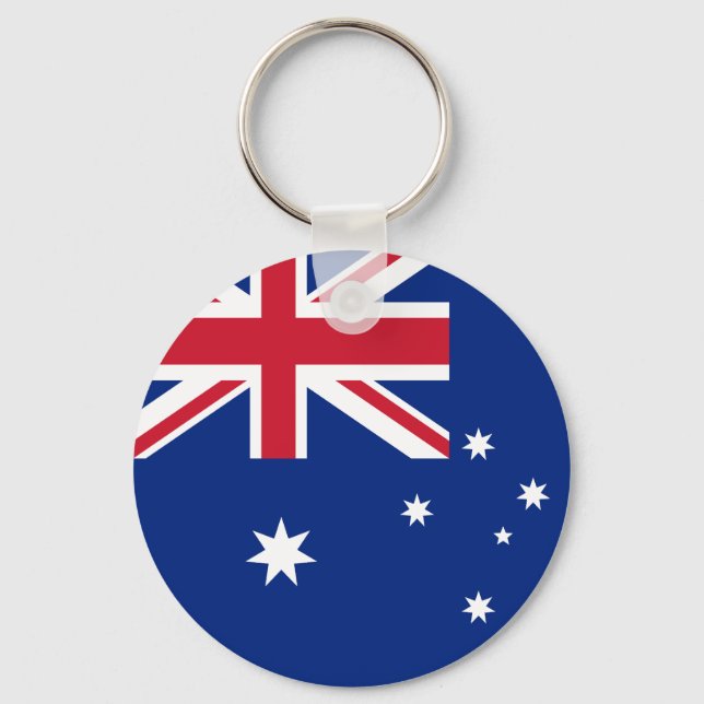 Flag of Australia Keychain (Front)