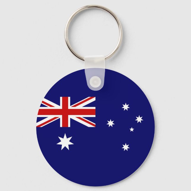 Flag of Australia Keychain (Front)