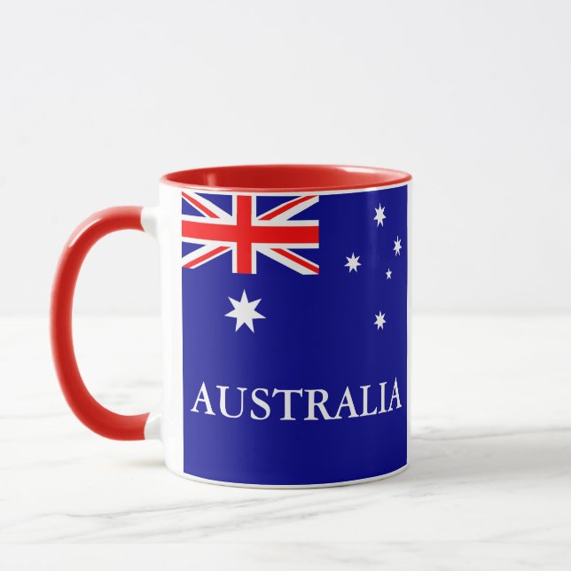 Flag of Australia Mug (Left)