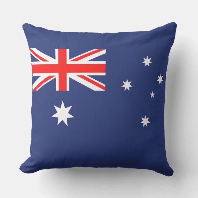 Flag of Australia Outdoor Pillow (Front)