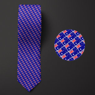 Flag of Australia Pattern Tie