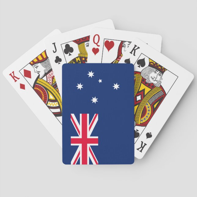 Flag of Australia Playing Cards (Back)