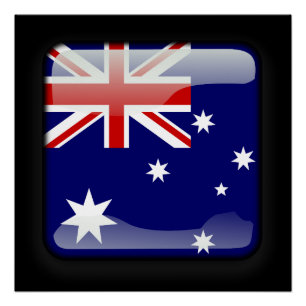 Flag of Australia Poster