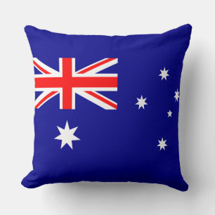 Flag of Australia Throw Pillow