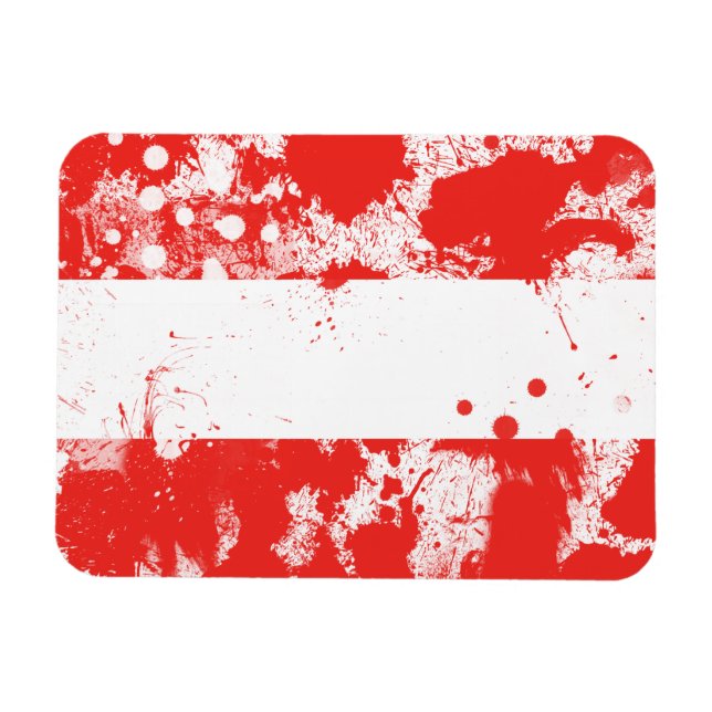 Flag of Austria Magnet (Horizontal)