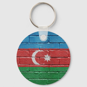 Flag of Azerbaijan Keychain
