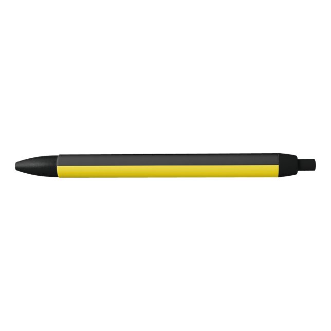 Flag of Baden-Württemberg Black Ink Pen (Front)