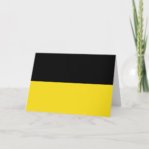 Flag of Baden Württemberg (German State) Card