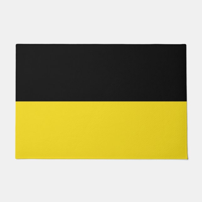 Flag of Baden Württemberg (German State) Doormat (Front)