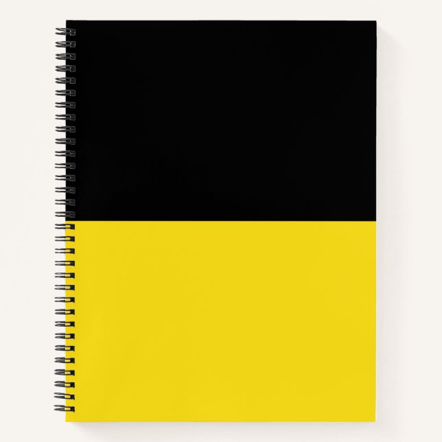Flag of Baden Württemberg (German State) Notebook (Front)