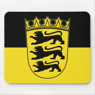 Flag of Baden-Württemberg Mouse Pad