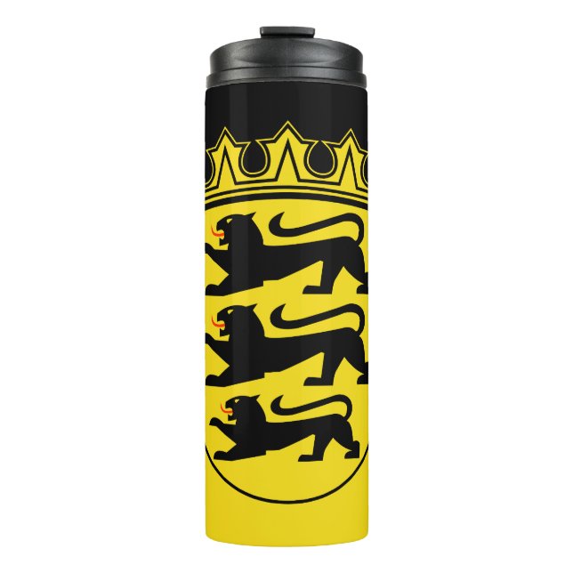 Flag of Baden-Württemberg Thermal Tumbler (Front)