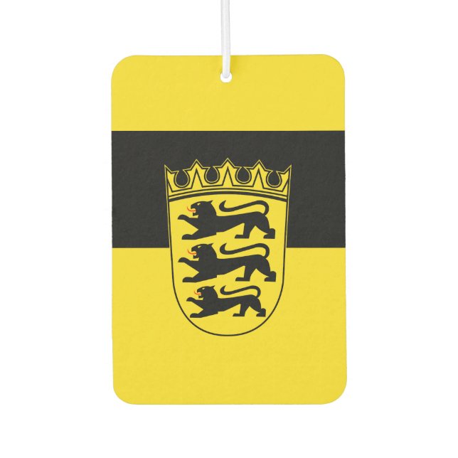 Flag of Baden-Württemberg Tote Bag Air Freshener (Front)