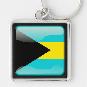 Flag of Bahamas Keychain
