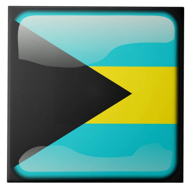 Flag of Bahamas Tile (Front)