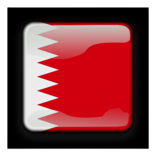 Flag of Bahrain Poster