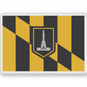 Flag of Baltimore, Maryland