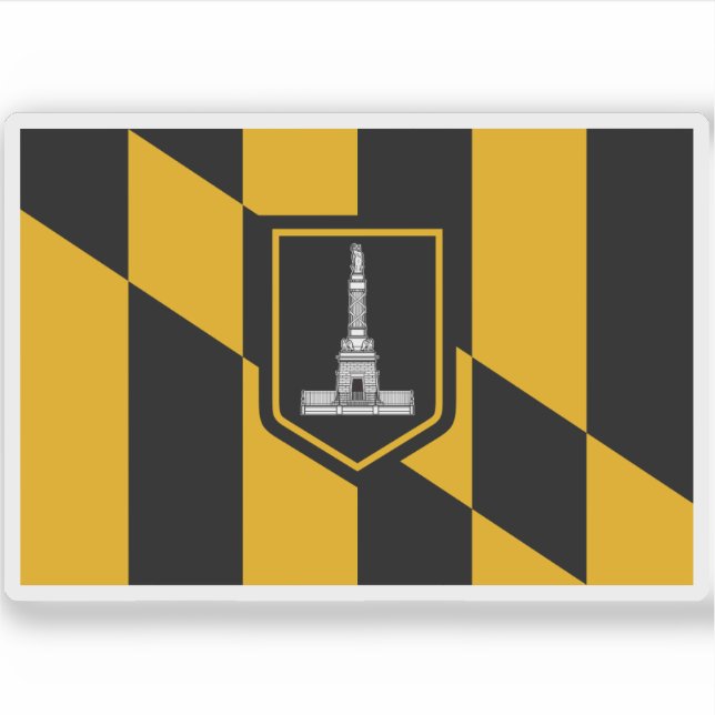 Flag of Baltimore, Maryland (Front)