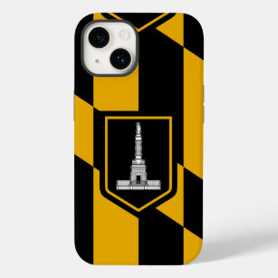 Flag of Baltimore, Maryland Case-Mate iPhone 14 Case