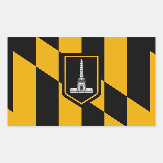 Flag of Baltimore Sticker (Front)
