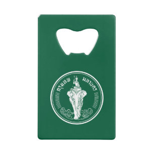 Flag of Bangkok, Thailand Credit Card Bottle Opene Opener