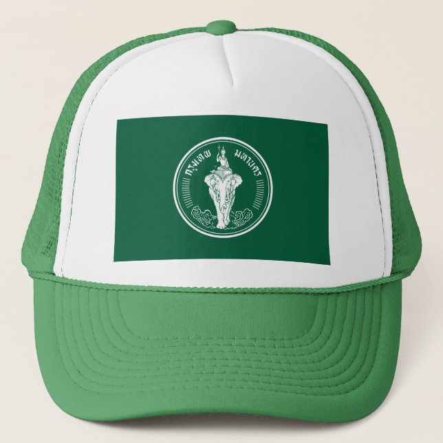 Flag of Bangkok, Thailand Headsweats Hat (Front)