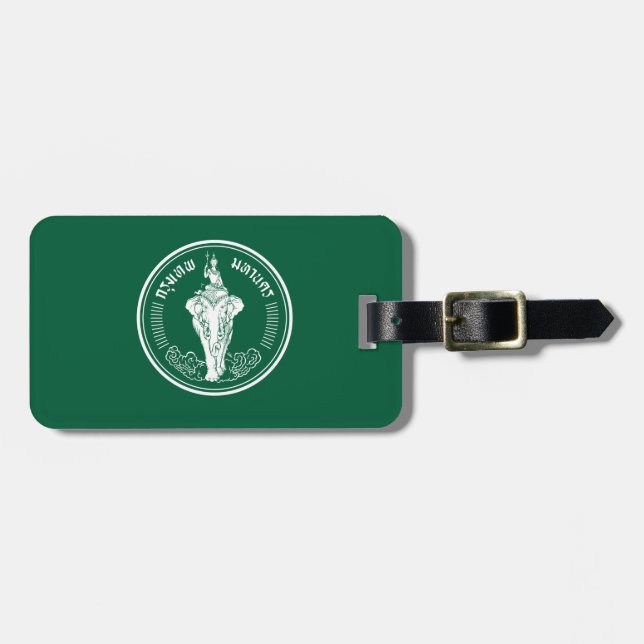 Flag of Bangkok, Thailand Luggage Tag (Front Horizontal)