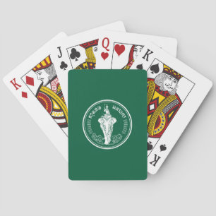 Flag of Bangkok, Thailand Playing Cards