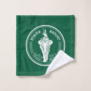 Flag of Bangkok, Thailand Wash Cloth