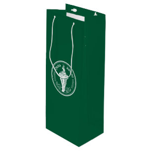 Flag of Bangkok, Thailand Wine Gift Bag