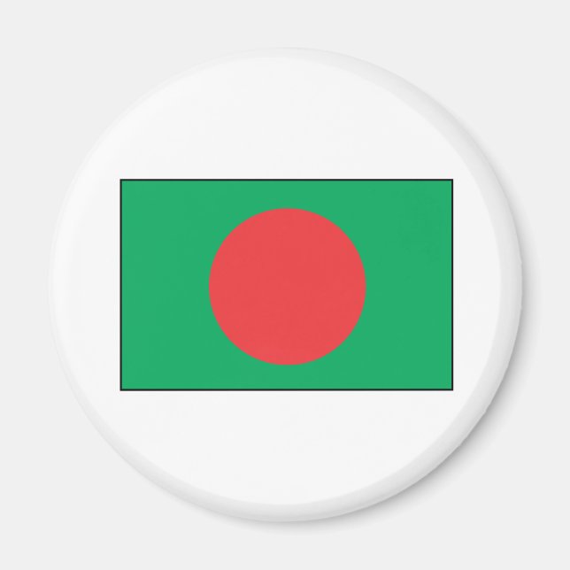 Flag of Bangladesh Magnet (Front)