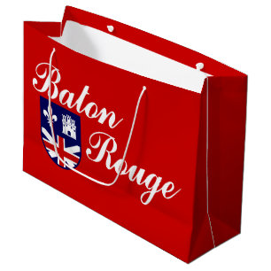 Flag of Baton Rouge, Louisiana Large Gift Bag