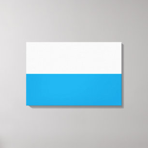 Flag of Bavaria (German State) Canvas Print