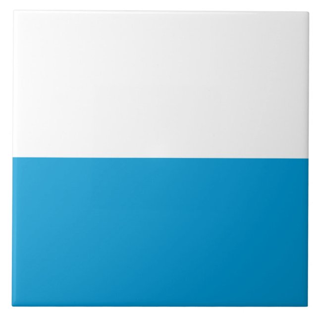 Flag of Bavaria (German State) Tile (Front)