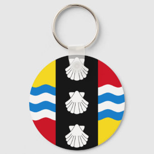 Flag of Bedfordshire Keychain