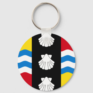 Flag of Bedfordshire Keychain