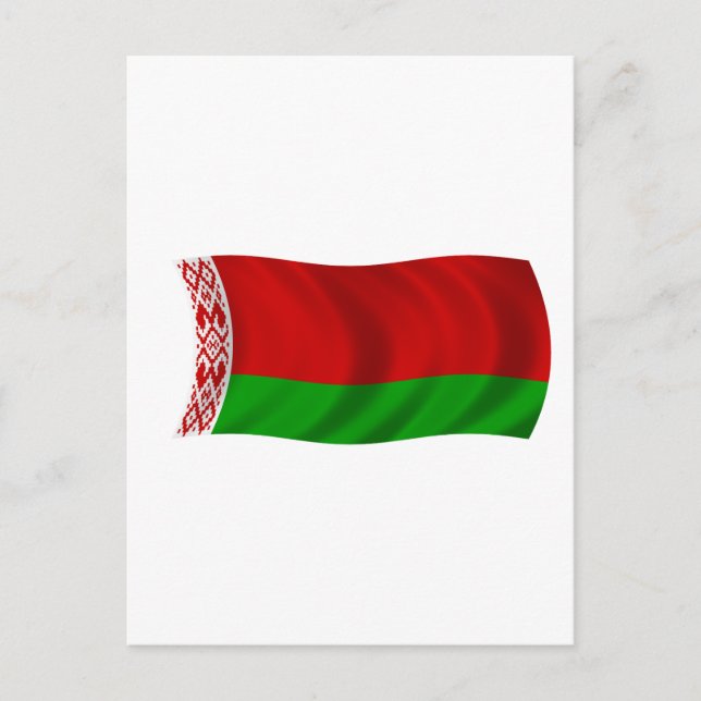 Flag of Belarus Postcard (Front)