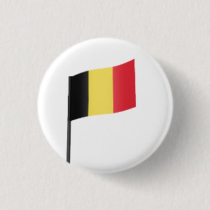 Flag of Belgium 1 Inch Round Button